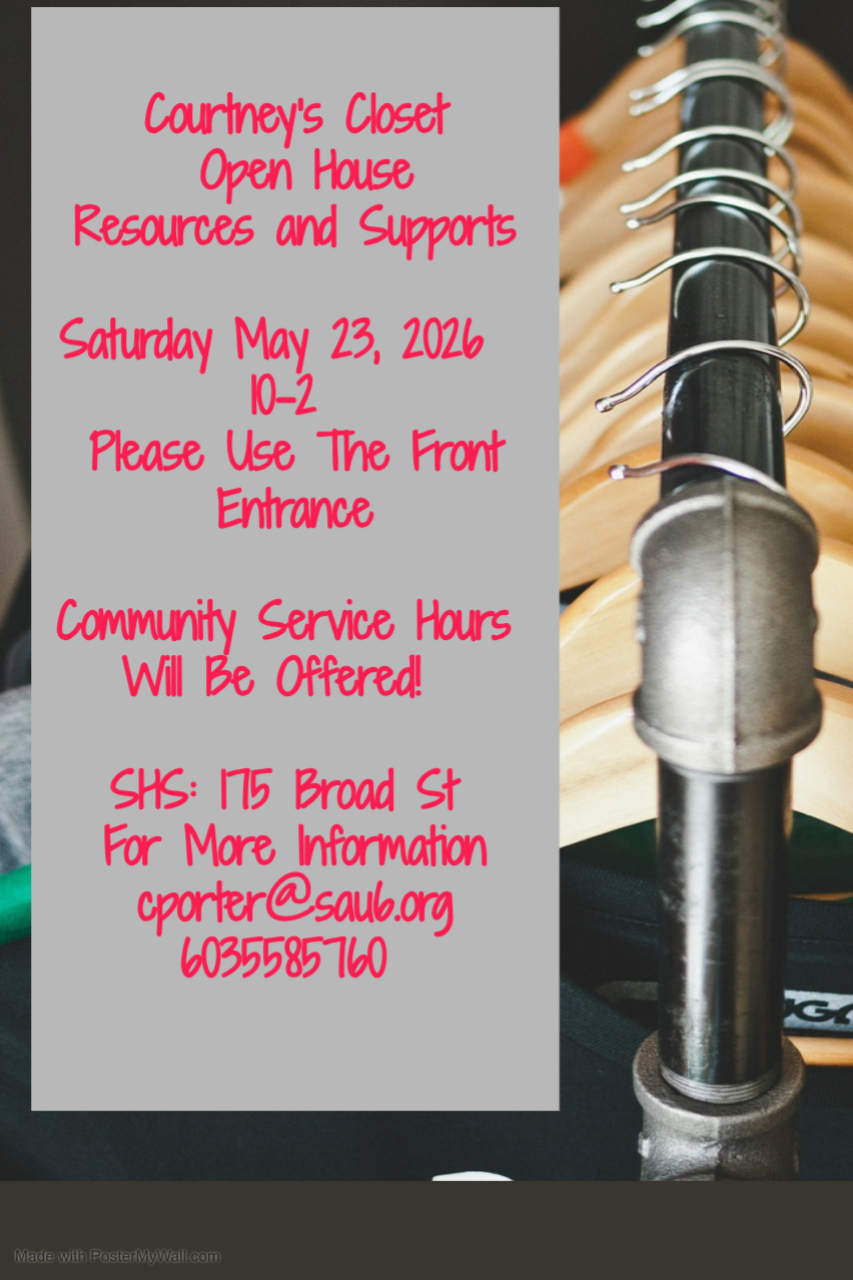 FINAL Courtney's Closet Open House: May 23, 2026 