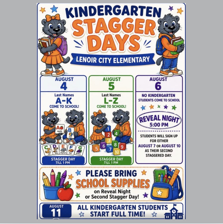LCES Stagger Days