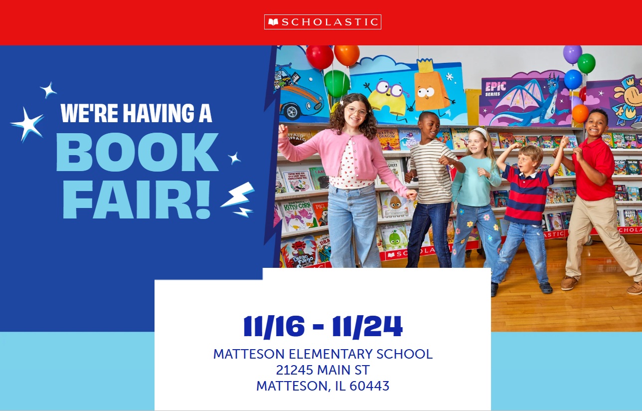Scholastic Book Fair Coming Soon!