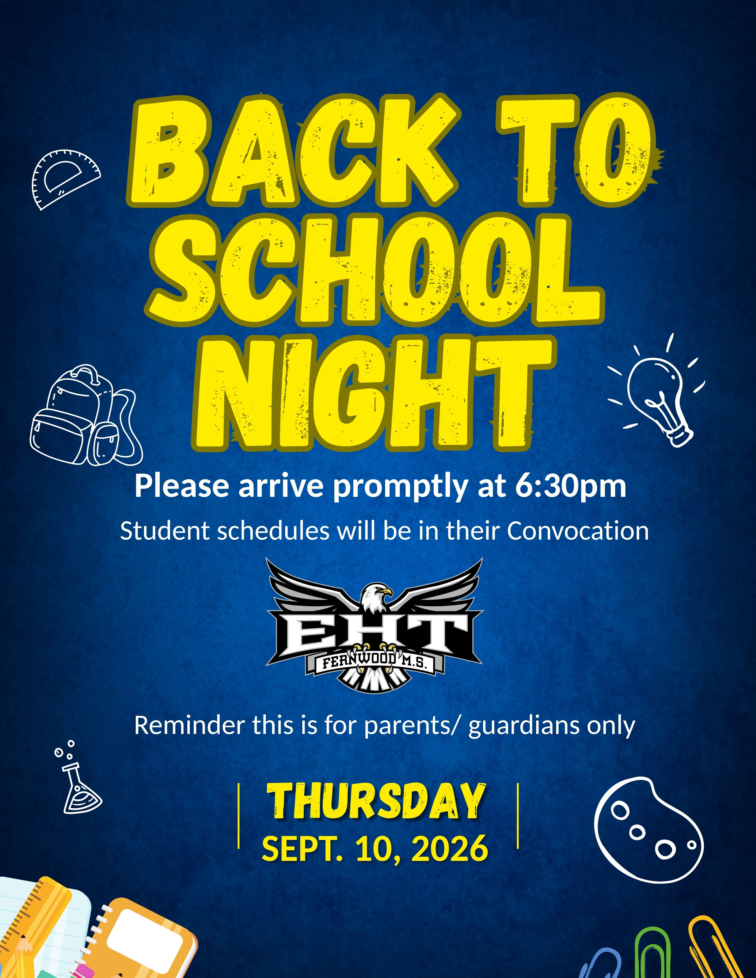 Back to School Night
