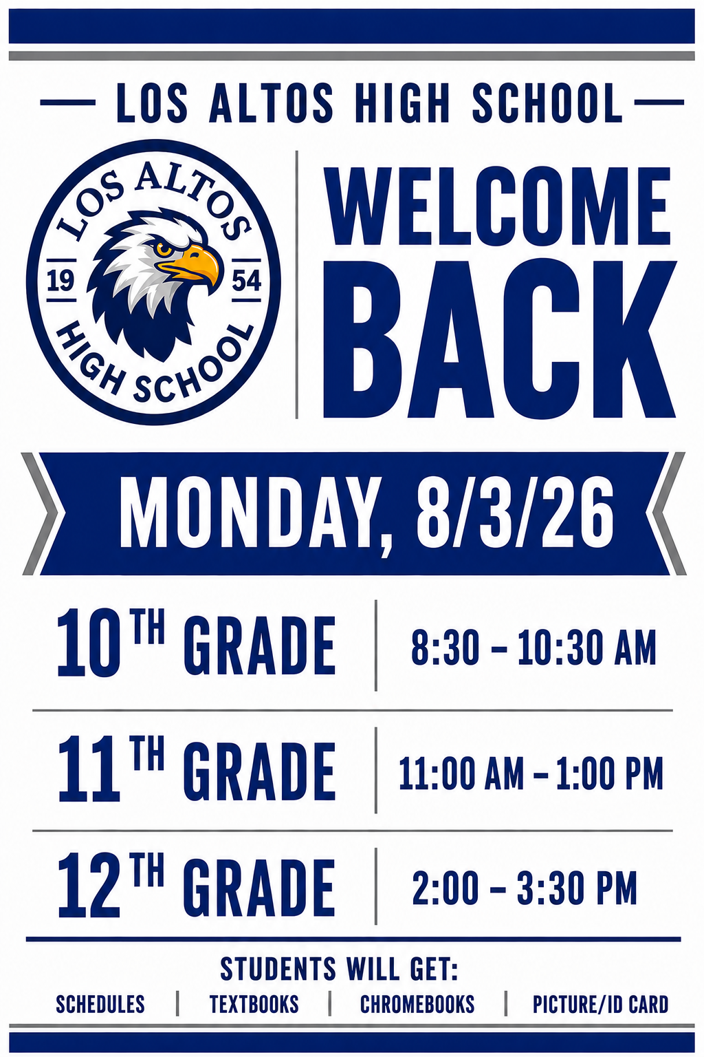 10th-12th Grade Orientation, August 3