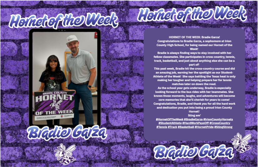 HORNET OF THE WEEK