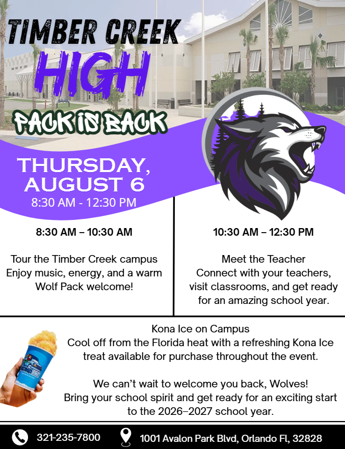 Pack is Back - Thursday, August 6th, 2026