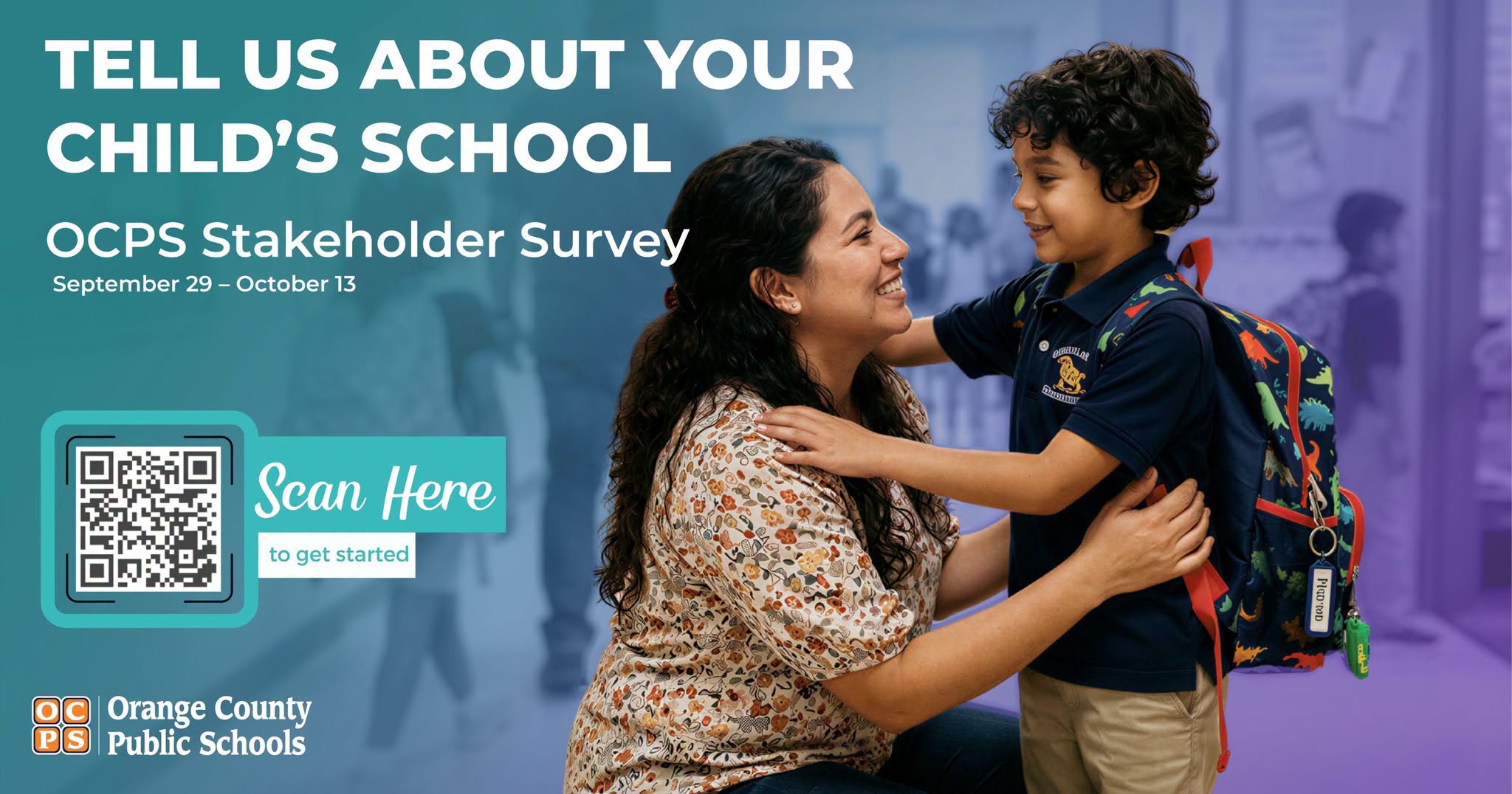 ⏰ OCPS 2026 Fall Family Survey Reminder - Please assist us in completing this survey this week!