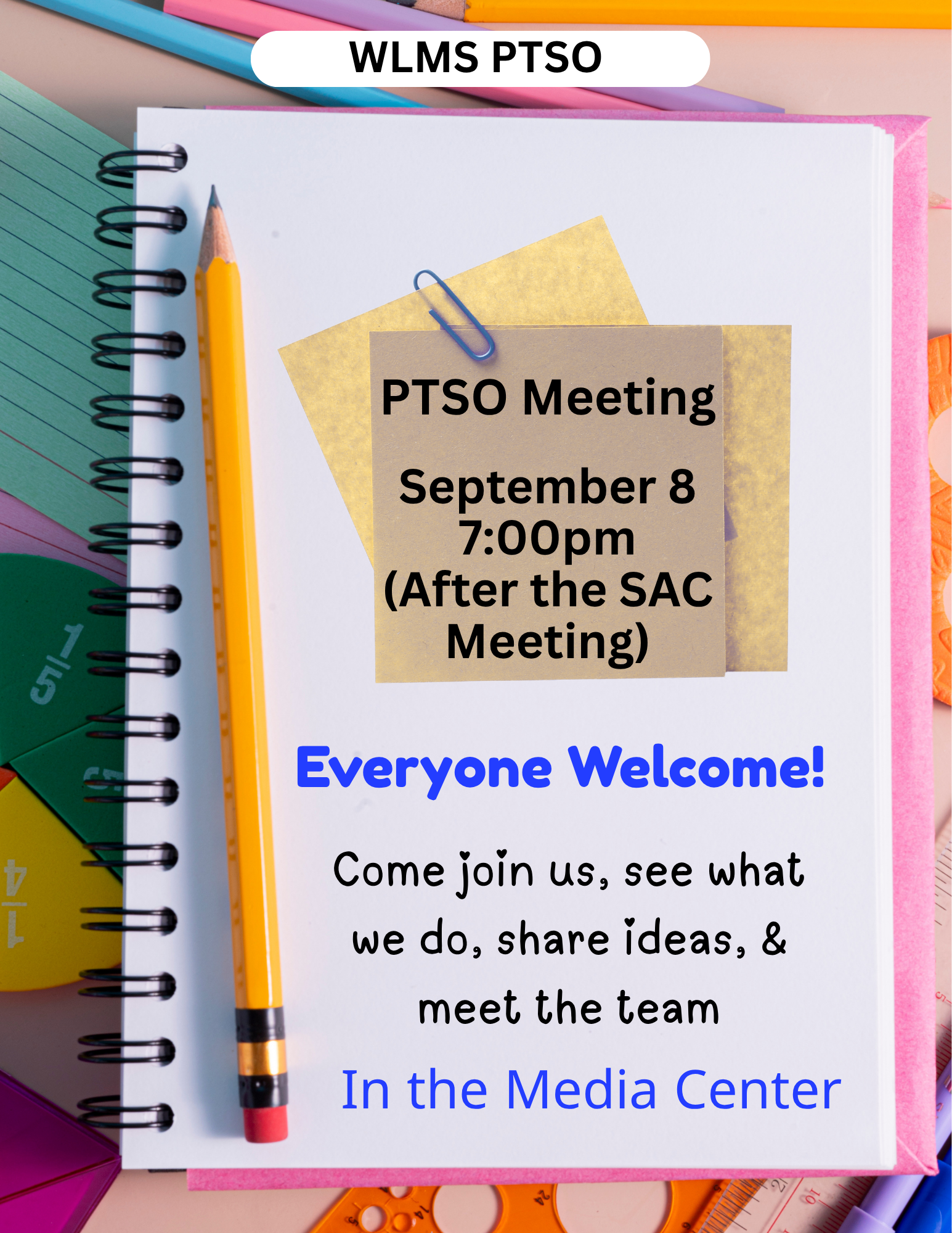 PTSO Meeting - Sept 8