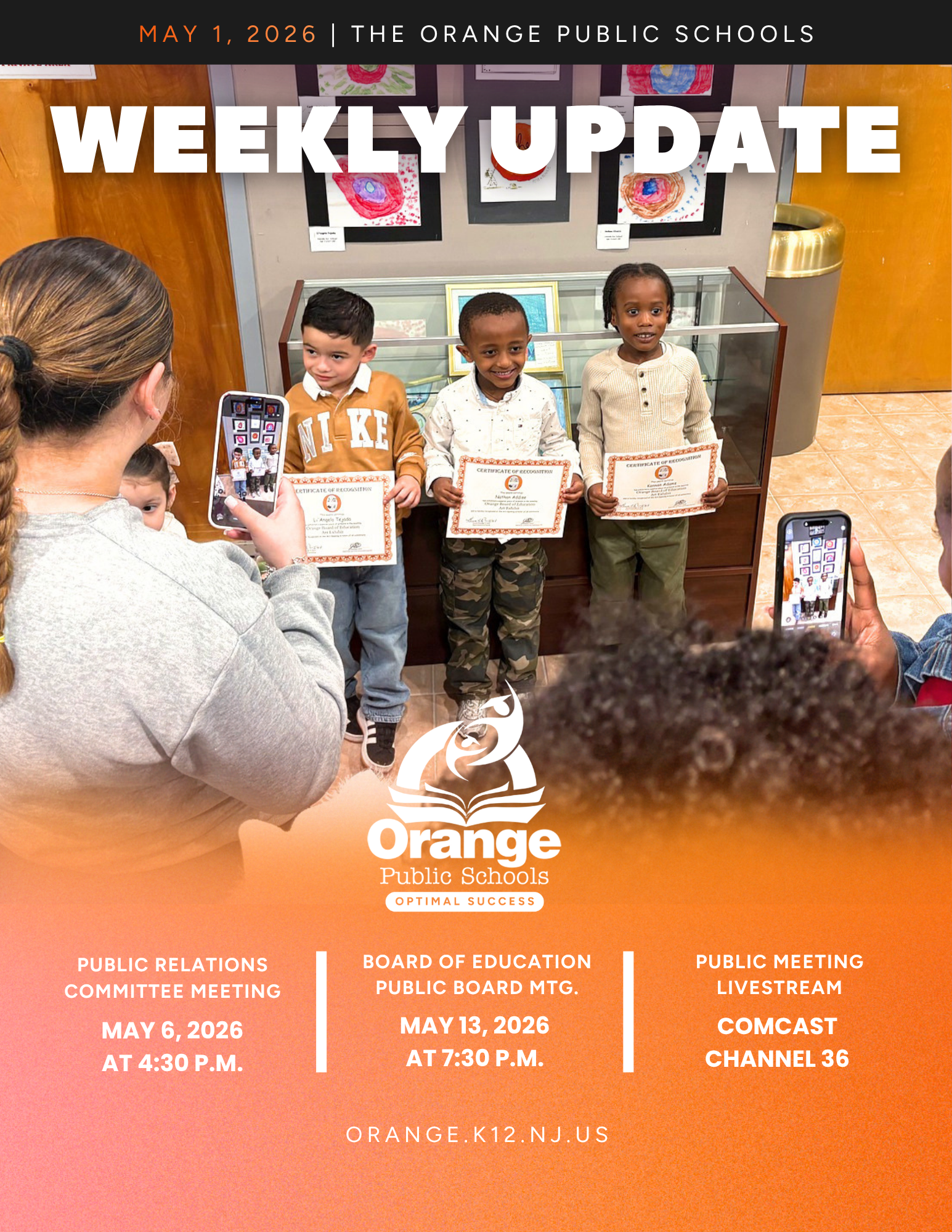 Superintendent's Weekly Update - Week of May 1, 2026