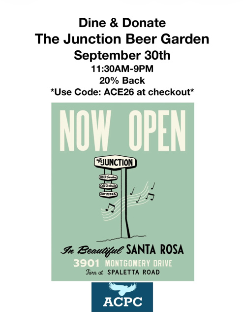 The Junction Dine & Donate TOMORROW!!!