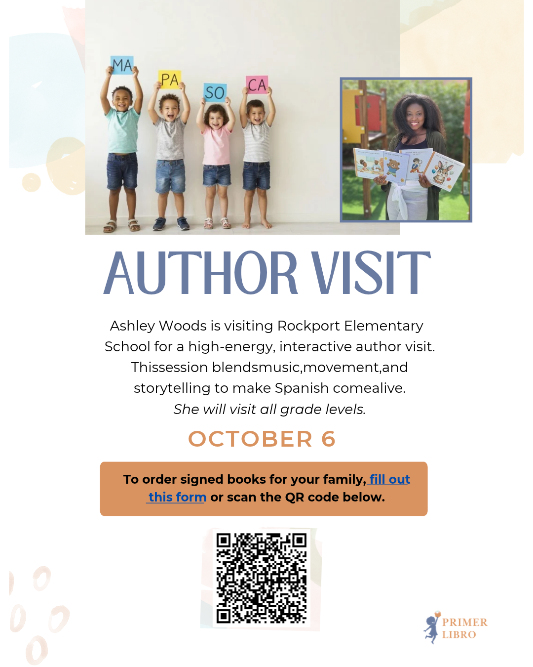 Author Visit to RES