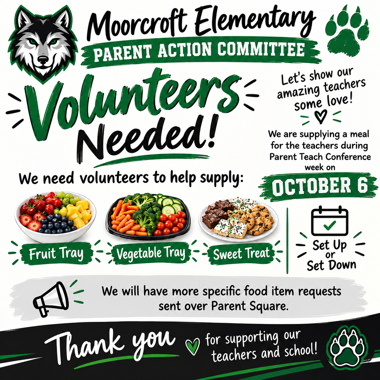Volunteers Needed! 