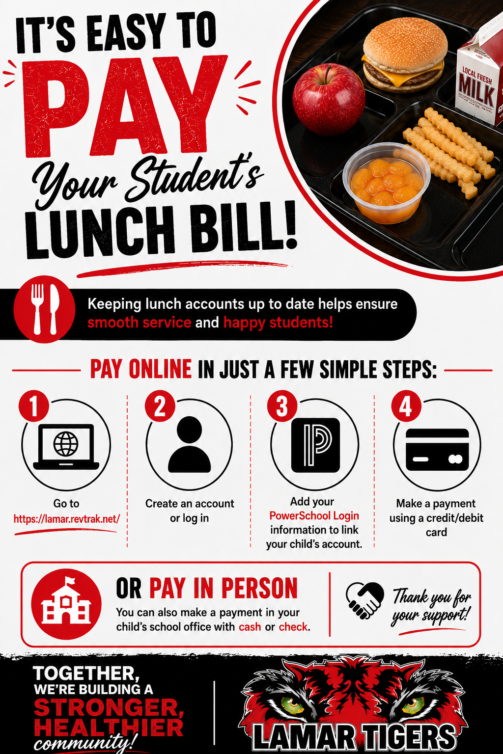How To Pay My Child's Lunch Bill?