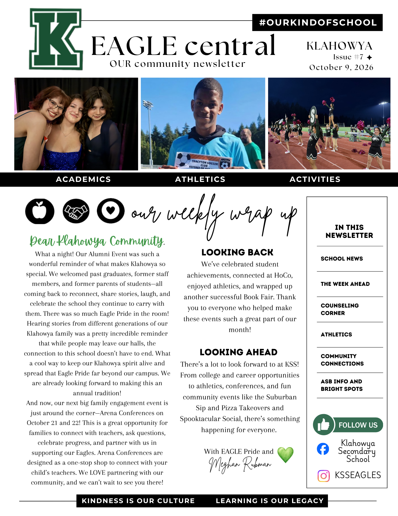 Eagle Central Newsletter