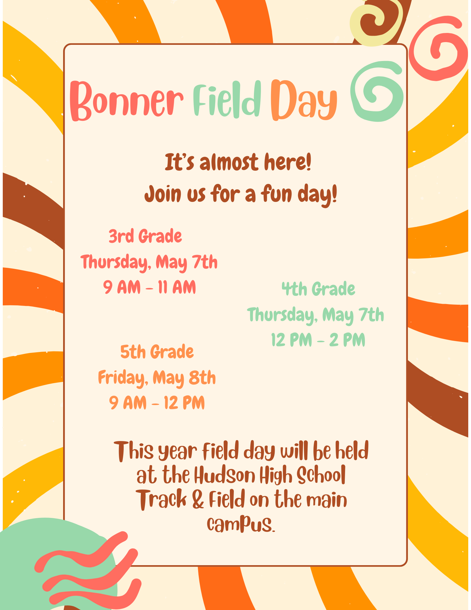 Bonner Field Day! :)
