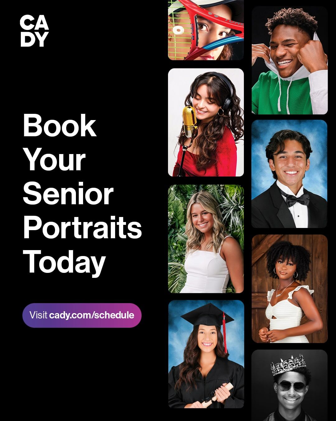 2026-2027 CADY Senior Portrait Booking