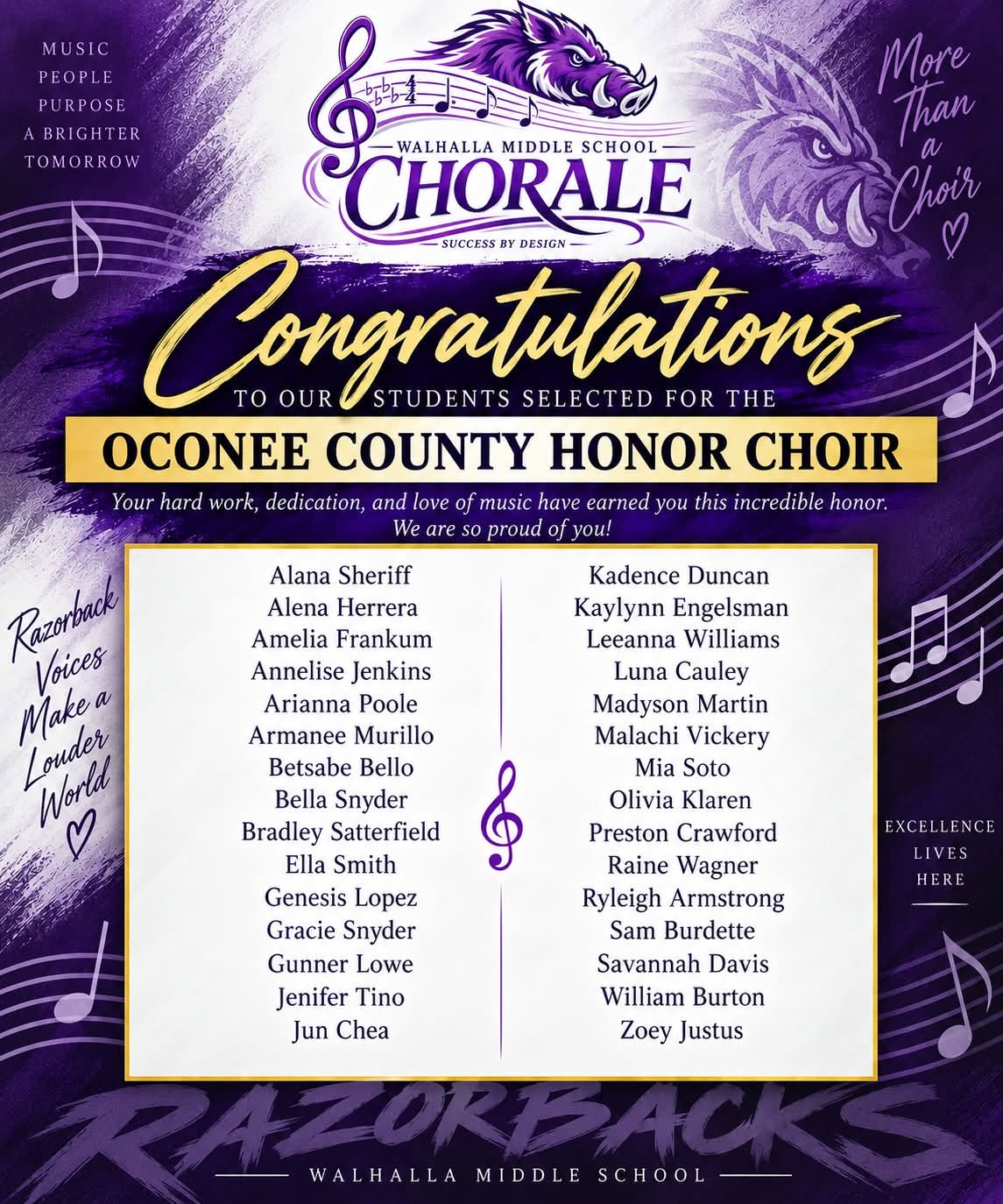 Honor Choir
