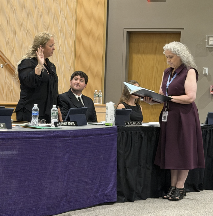 Hilary Crowe Brieg Officially Sworn In as Islip Board of Education Trustee