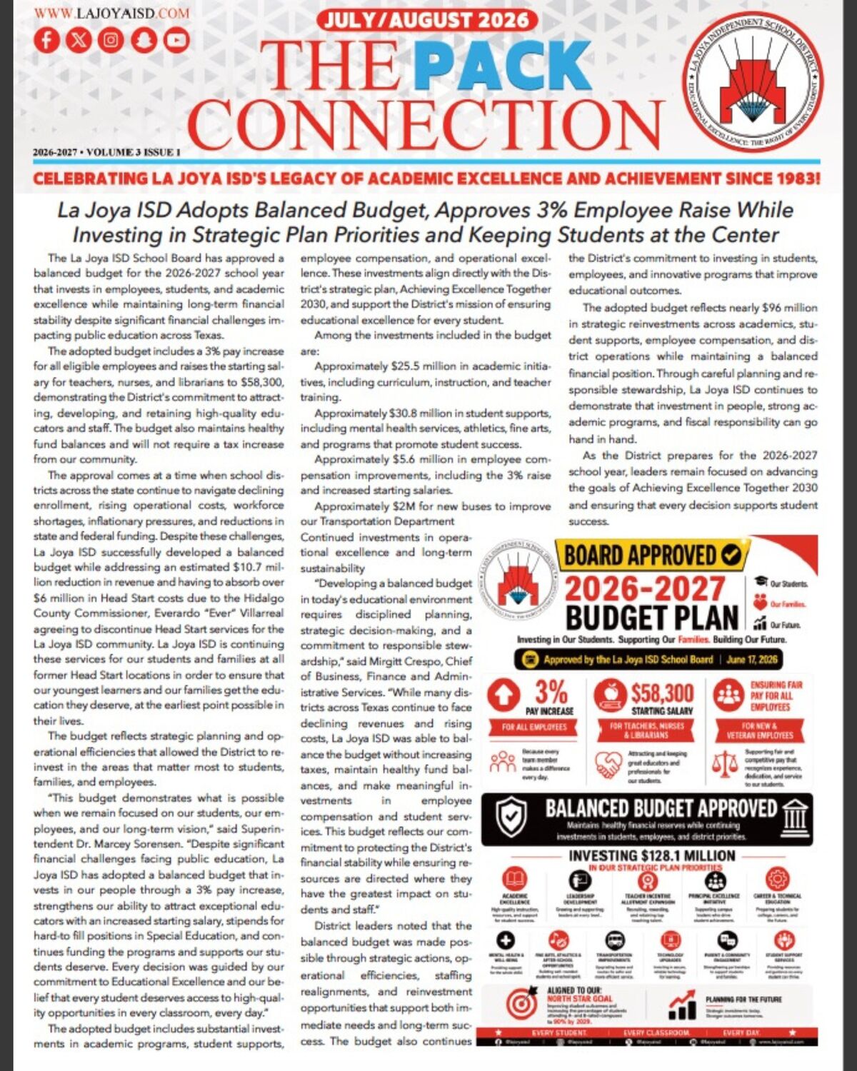 📰 The latest edition of The Pack Connections is here! 🎒✨