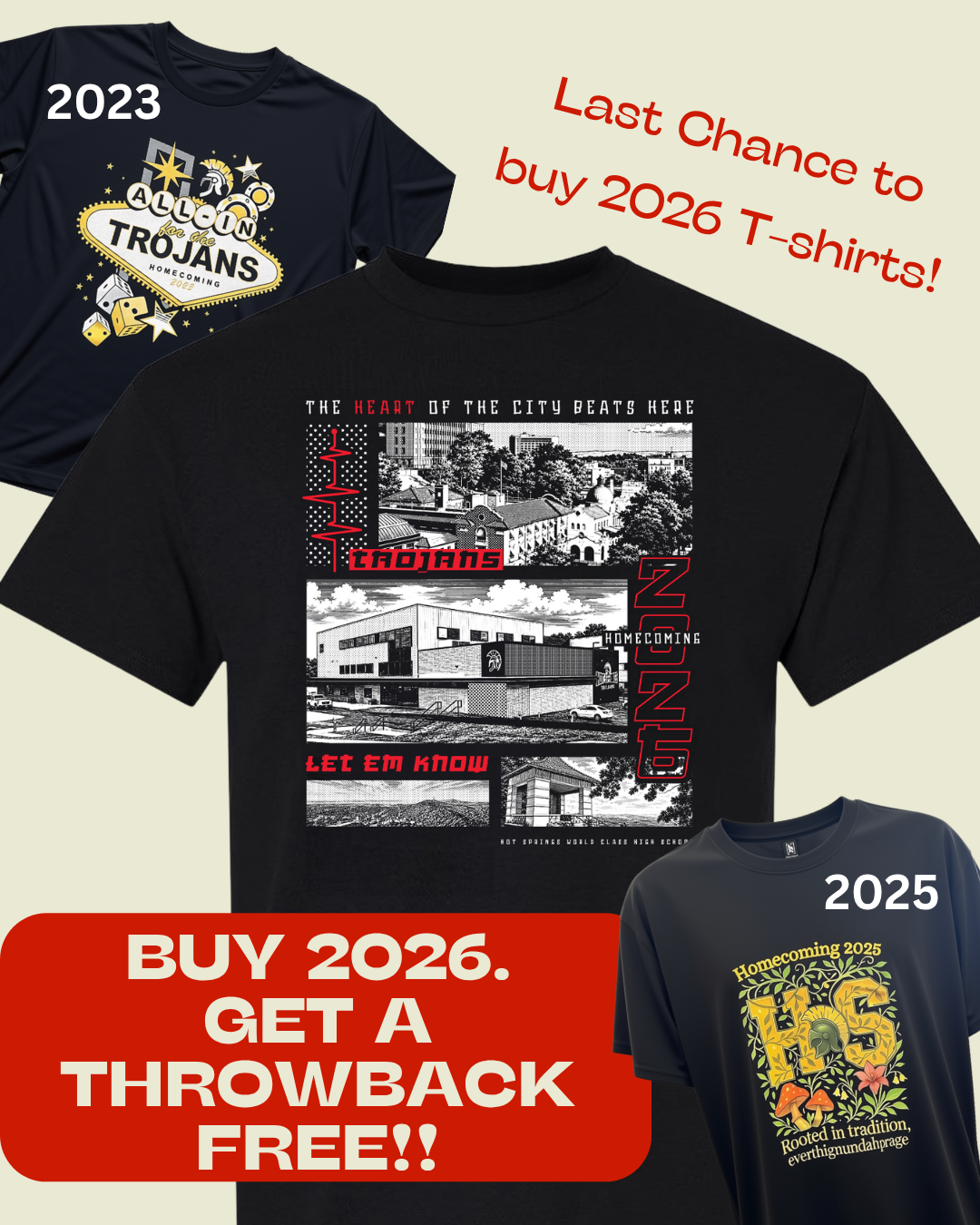 Purchase A 2026 Homecoming T-Shirt
