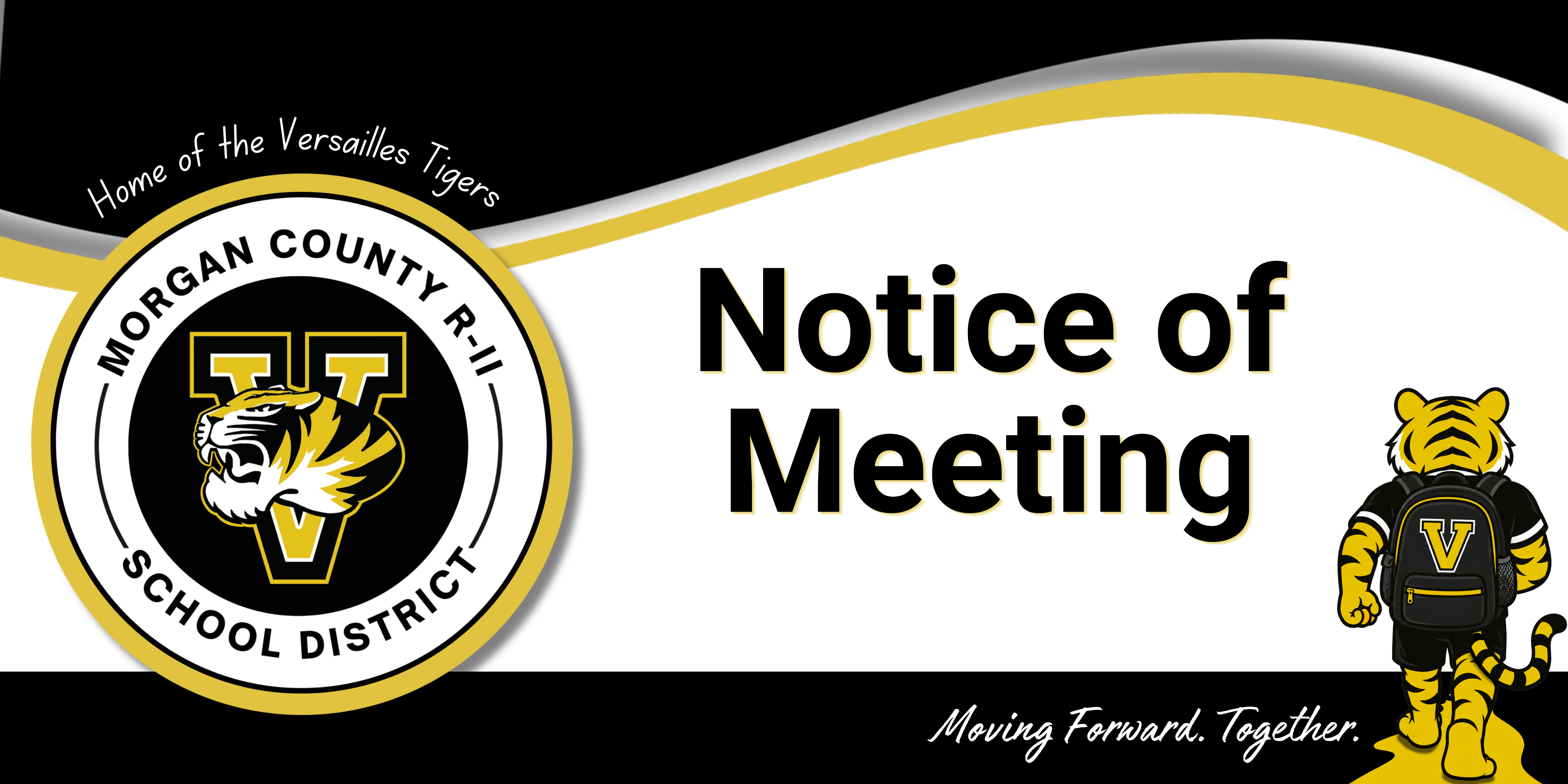 Notice of Board of Education Meeting - Thursday, October 22, 2026 
