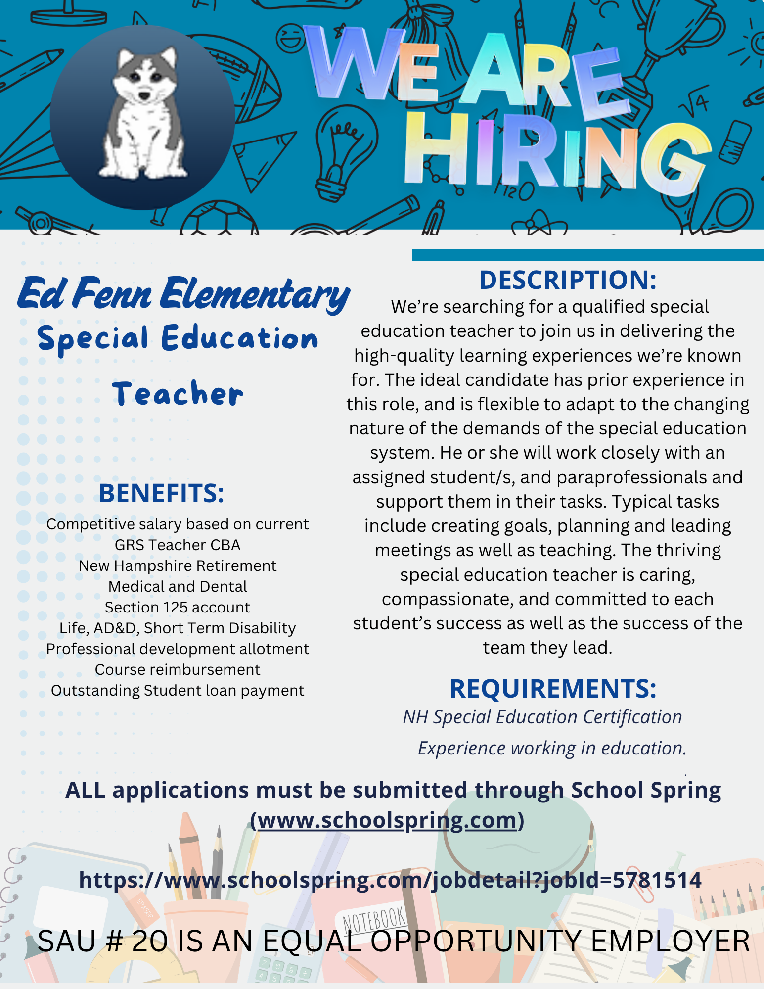 Now Hiring