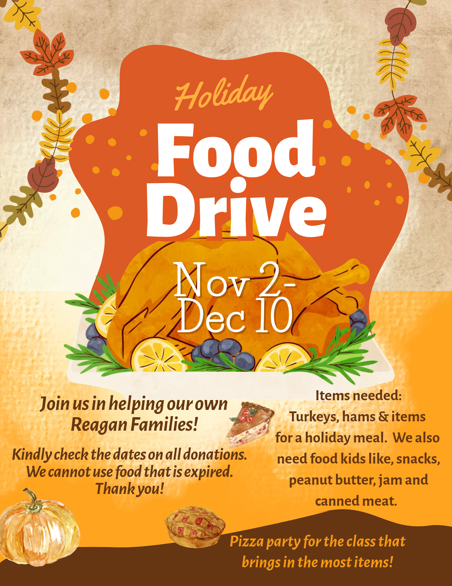 Holiday Food Drive
