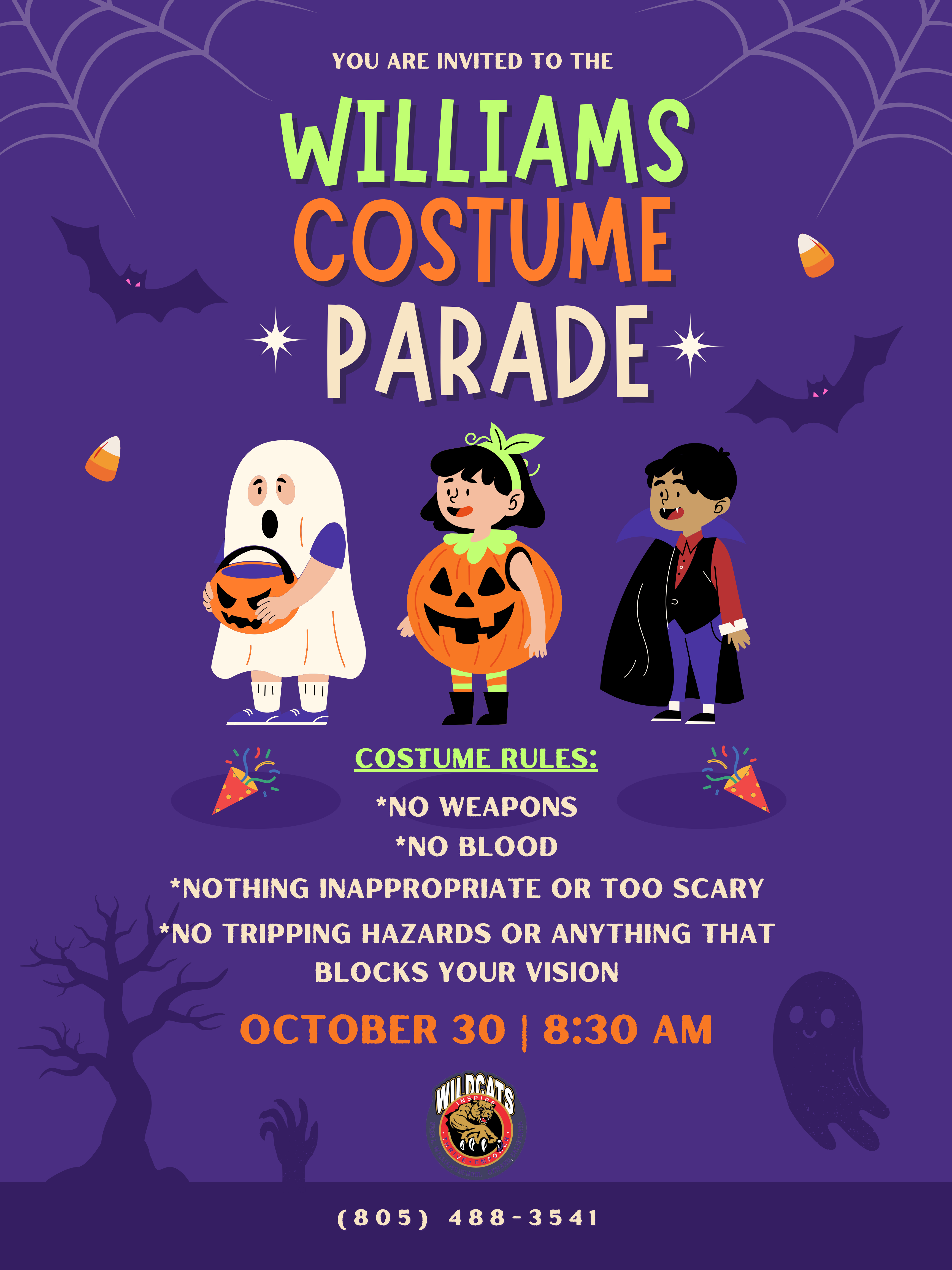 Costume Parade THIS FRIDAY!
