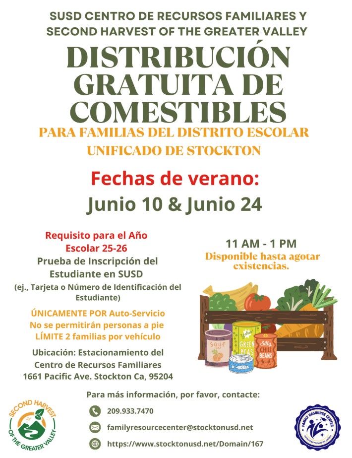 Food Distribution 06-2026 Spanish