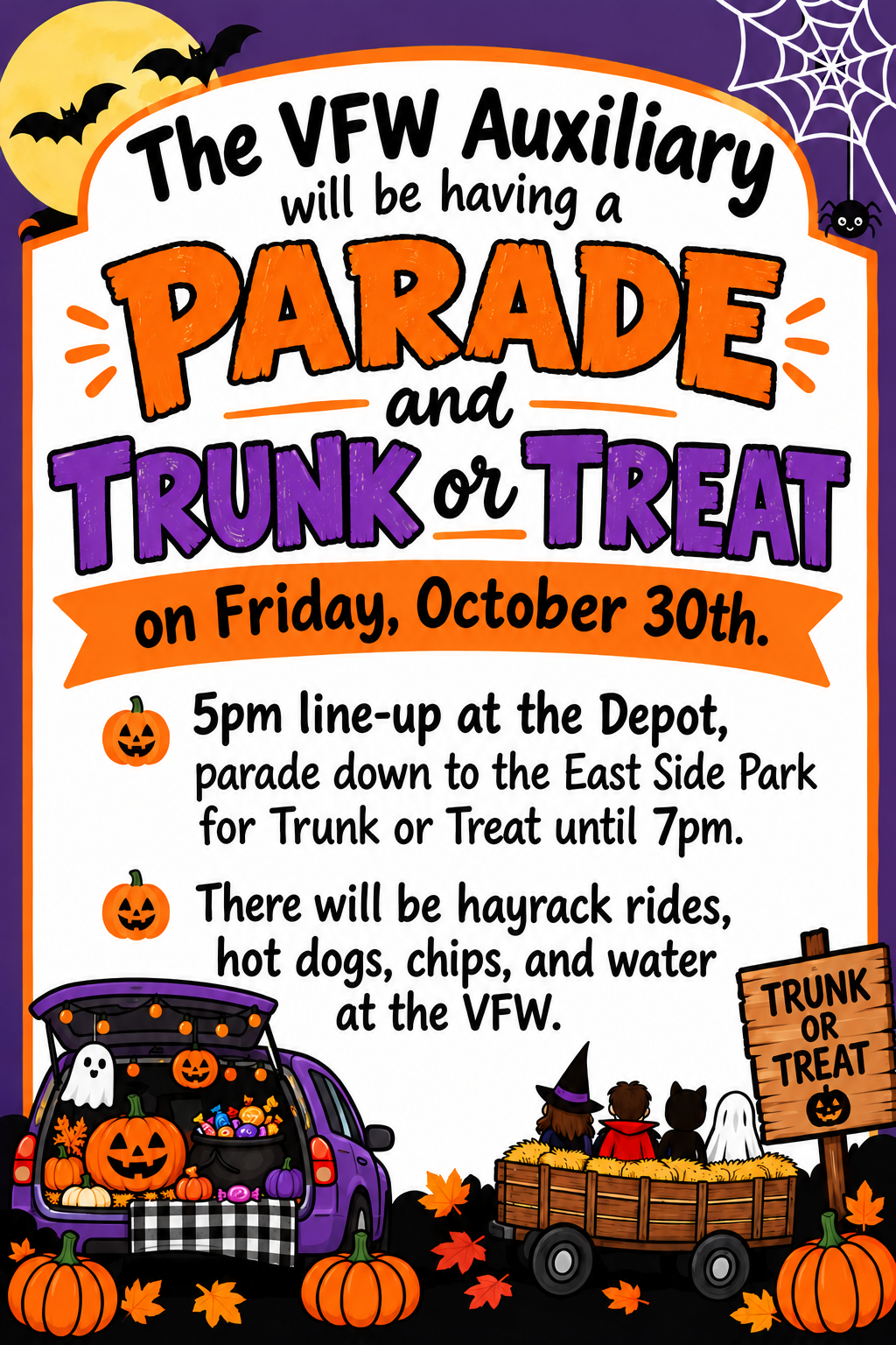 VFW Auxiliary Halloween Event