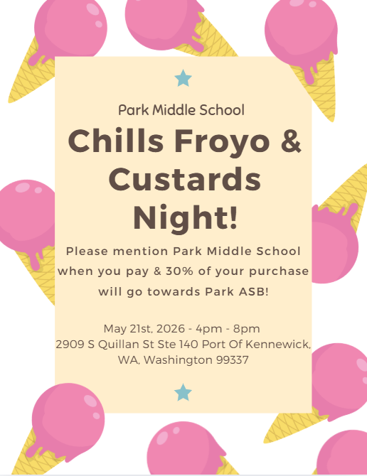 Chills Froyo & Custards Fundraiser!!