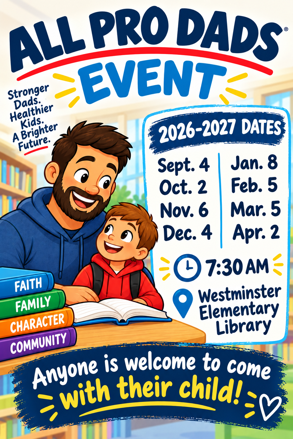 All Pro Dads this Friday, Oct. 2