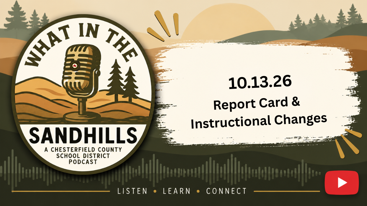 What in the Sandhills - School Report Card Data and Instructional Changes