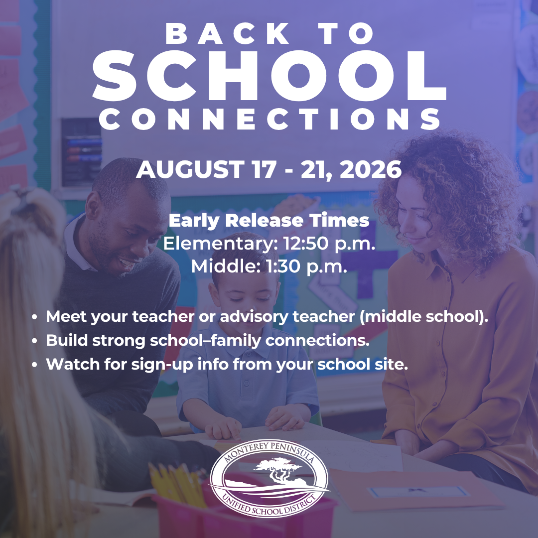 12:50 Dismissal ALL Week - (August 17-August 21)