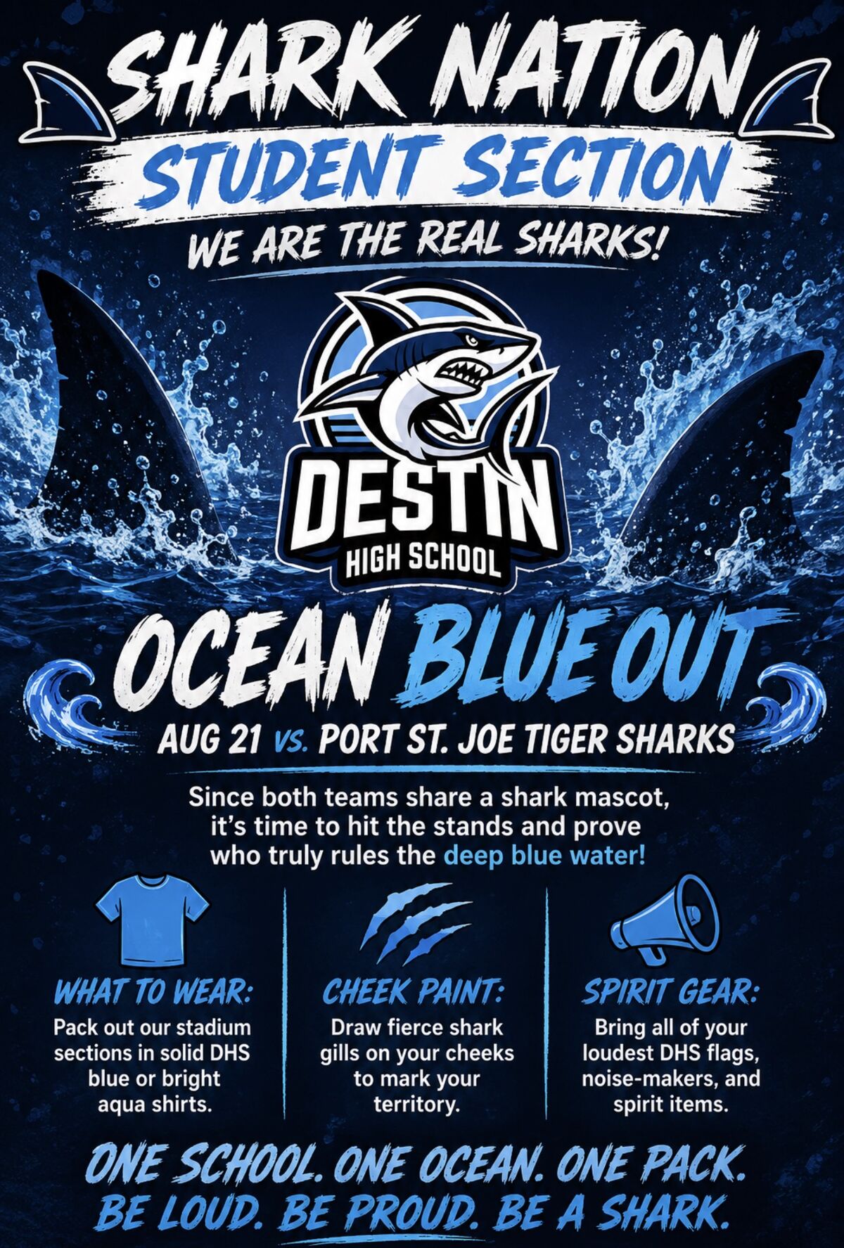 🦈 SHARK NATION - FRIDAY NIGHT FOOTBALL - THIS FRIDAY!🦈