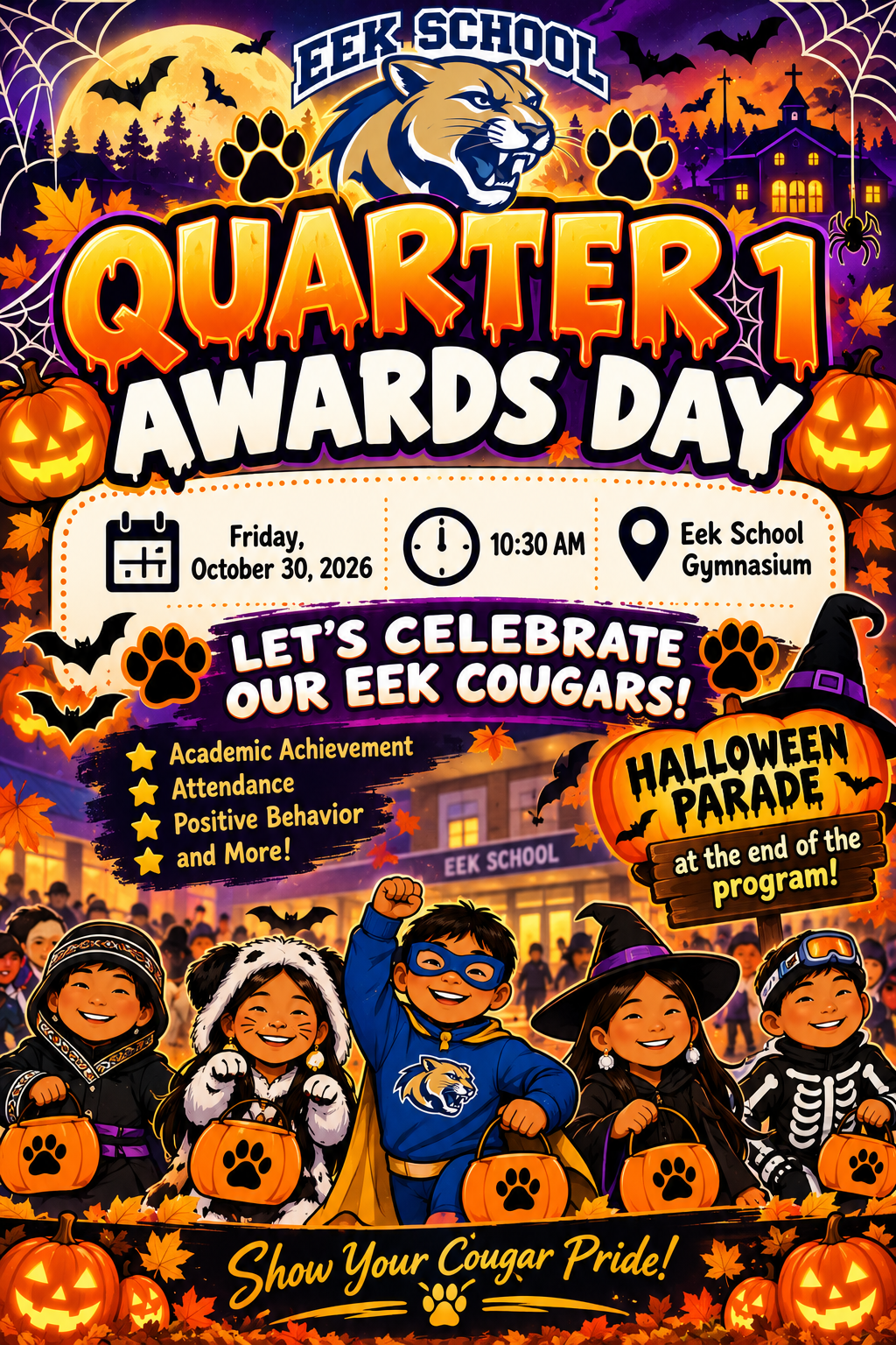 Eek School Quarter 1 Awards Ceremony