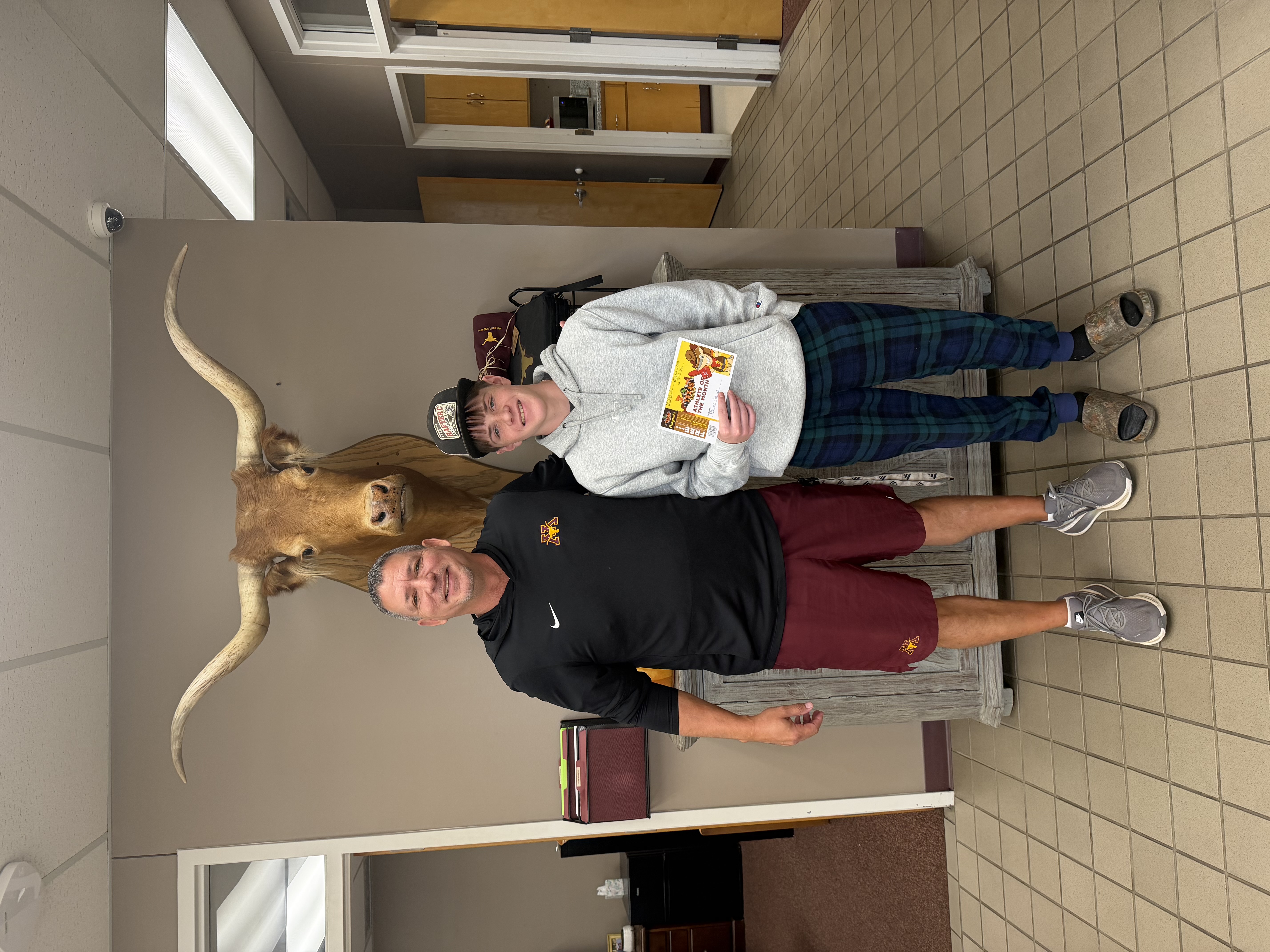 Junior High Boy Athlete of the Month