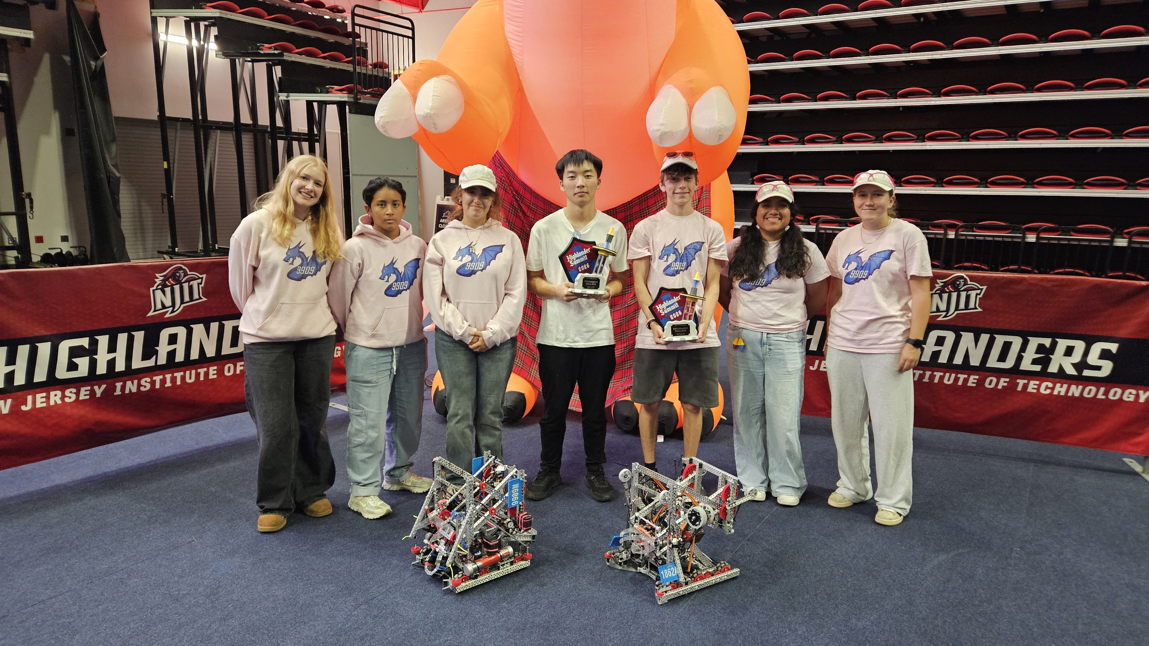 Middletown High School Robotics Teams Compete at NJIT Highlander National Competition