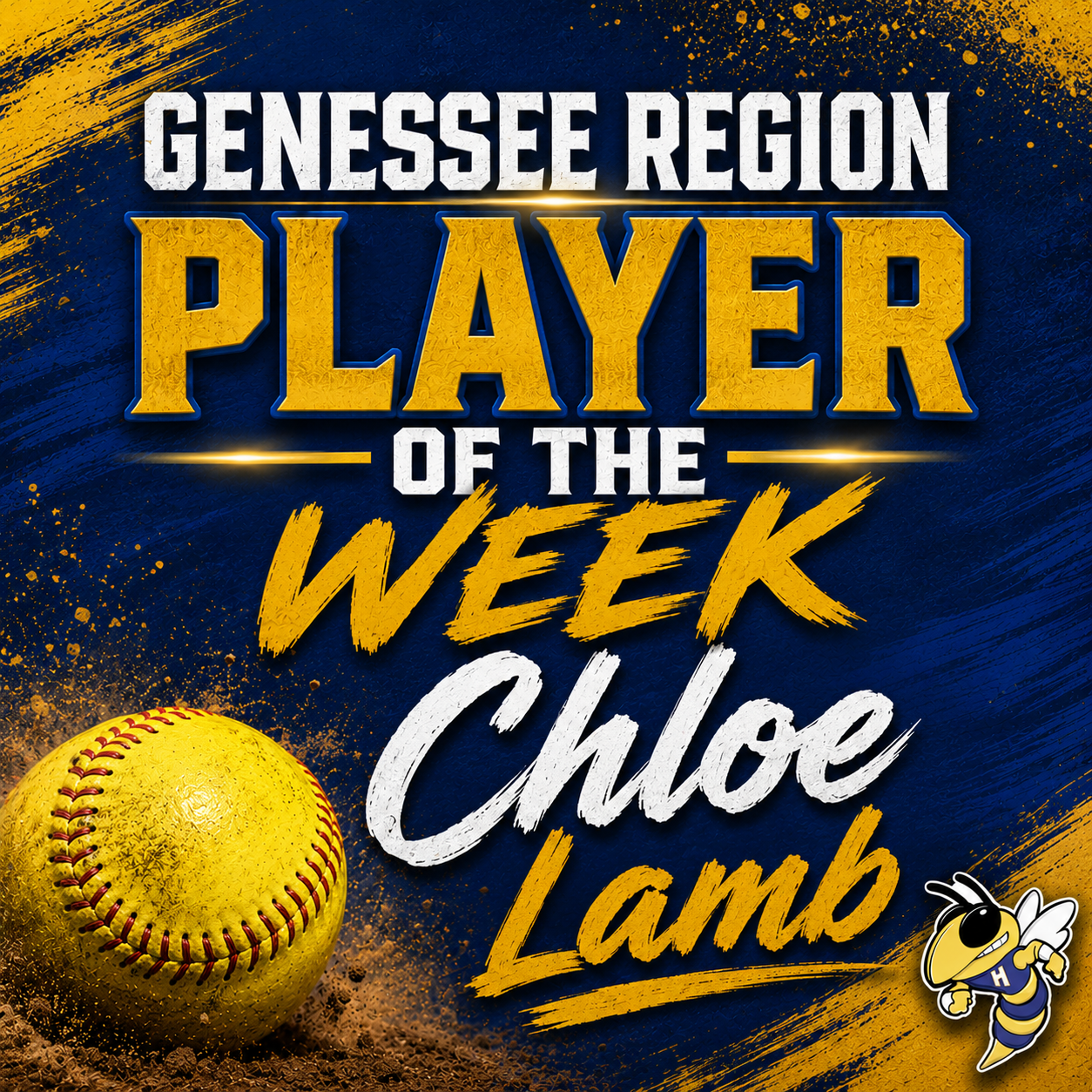 OA Student Athlete Genesee Region Player of the Week! 