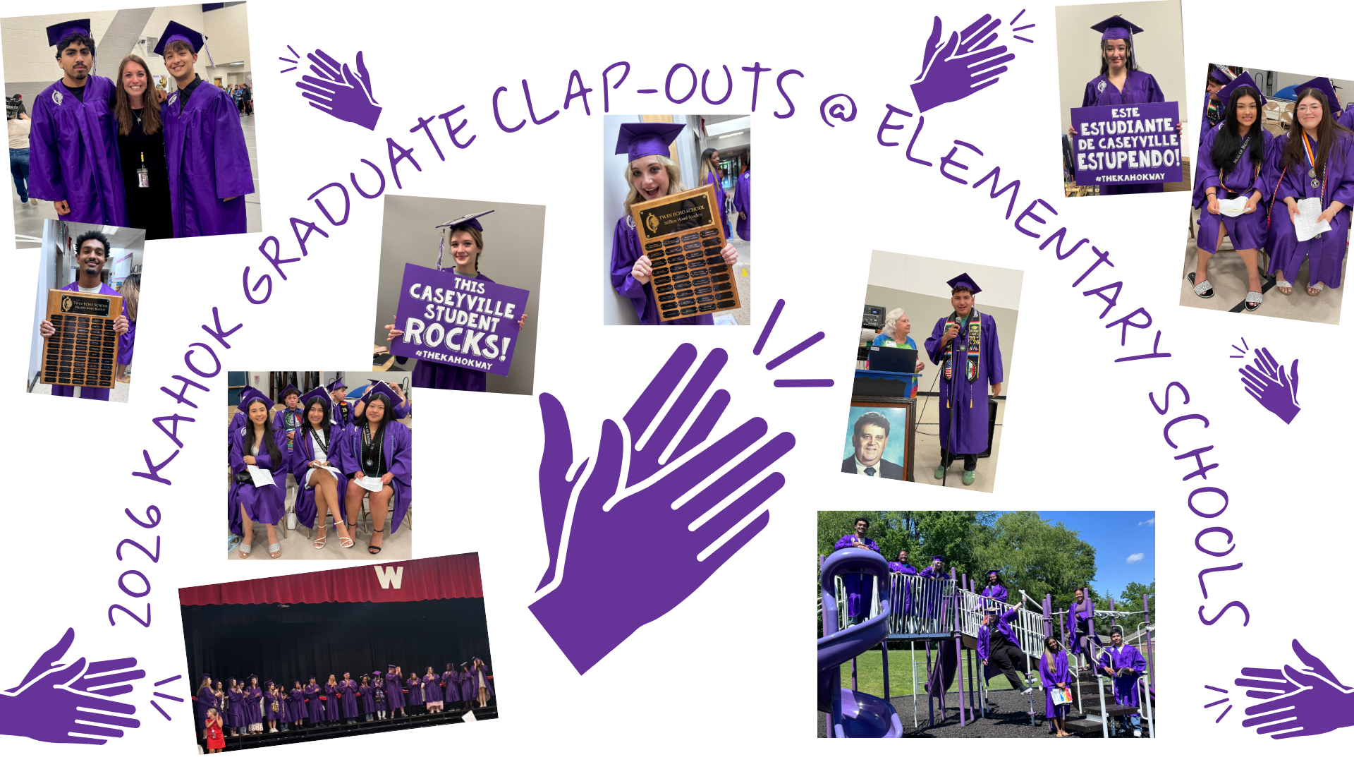 💜 Full Circle: Class of 2026 Graduates Return to Their Elementary Roots