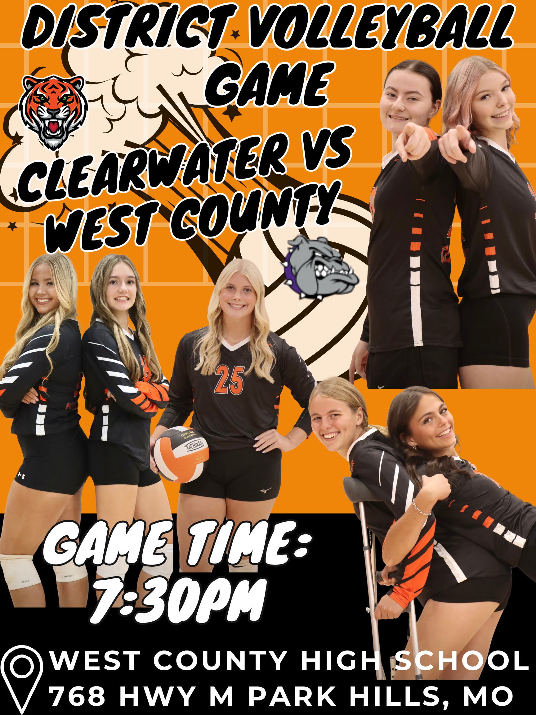 Volleyball Districts Match @ West County HS -10/20