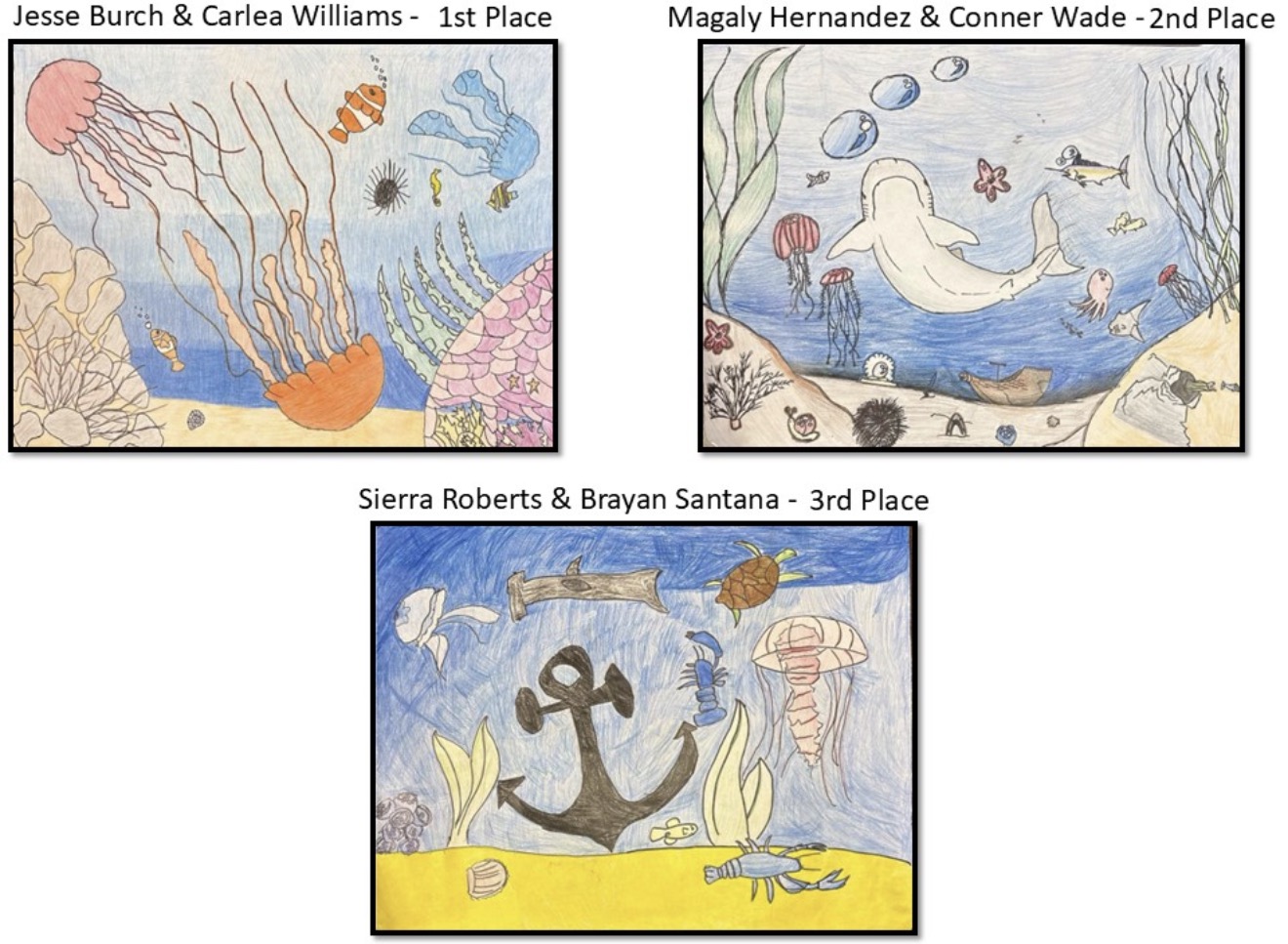 Junior High Art Competition – Underwater World