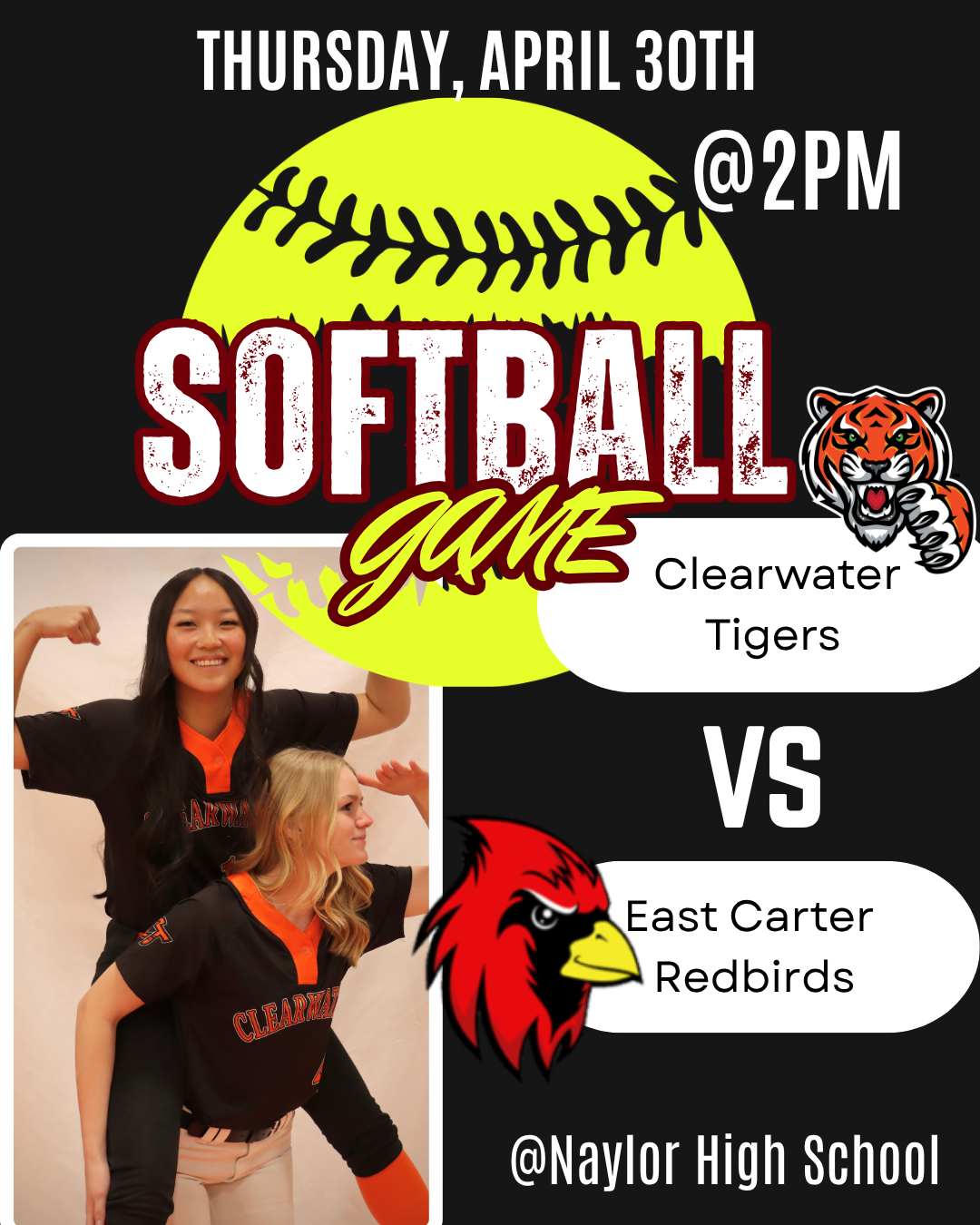 Sports Events for Thursday 4/30