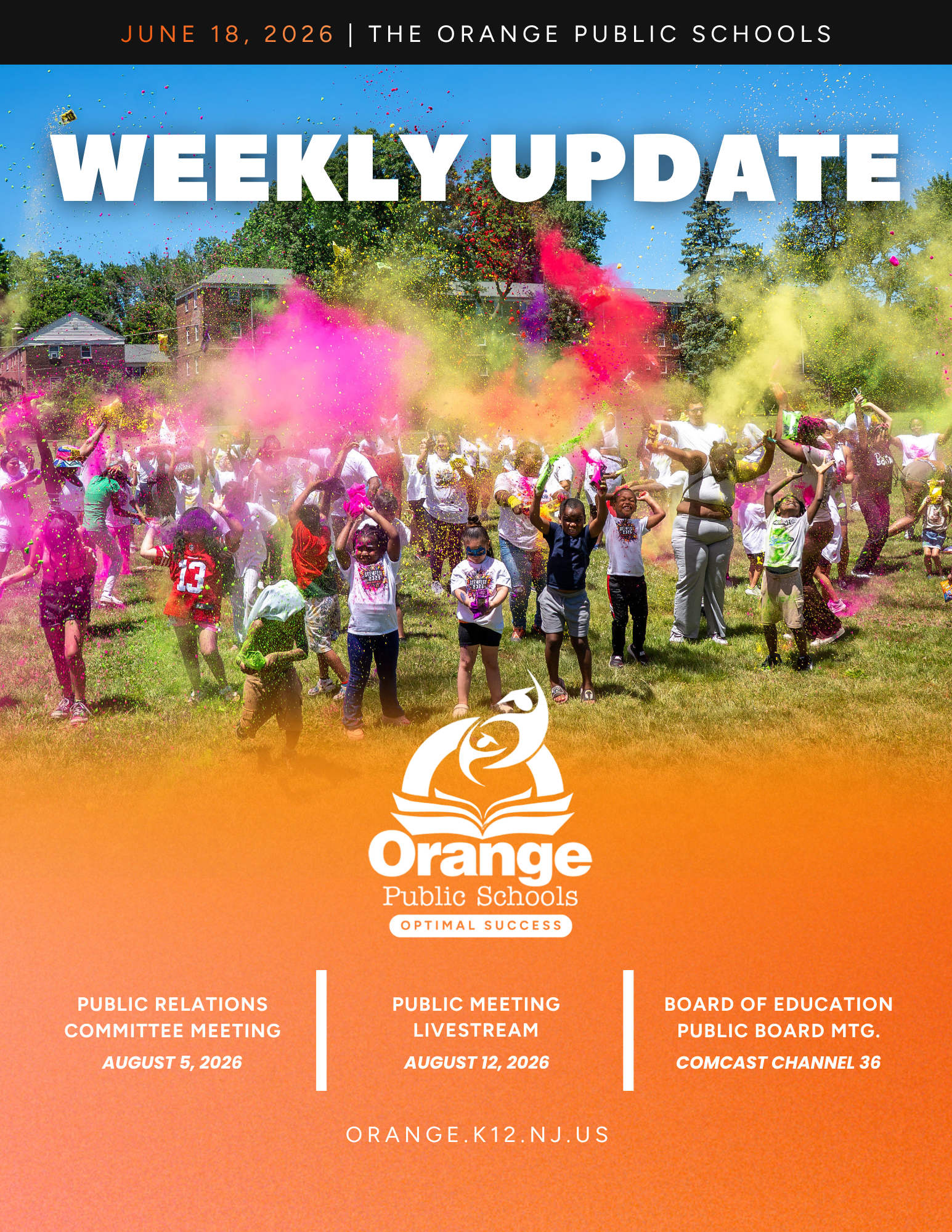 Superintendent's Weekly Update - Week of June 18, 2026