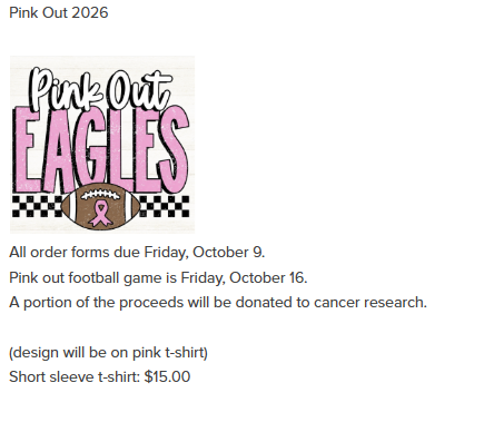 Pink out forms