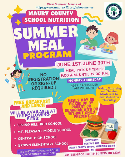 Summer Meal Program