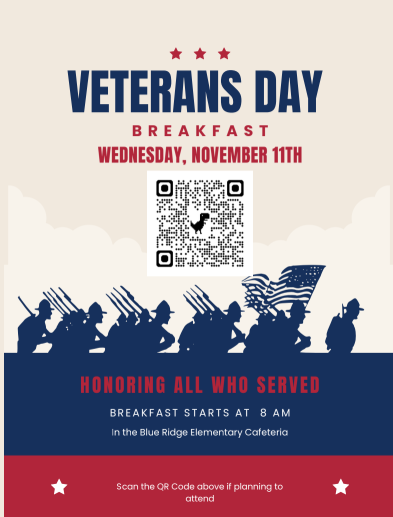 Veterans Day Breakfast!