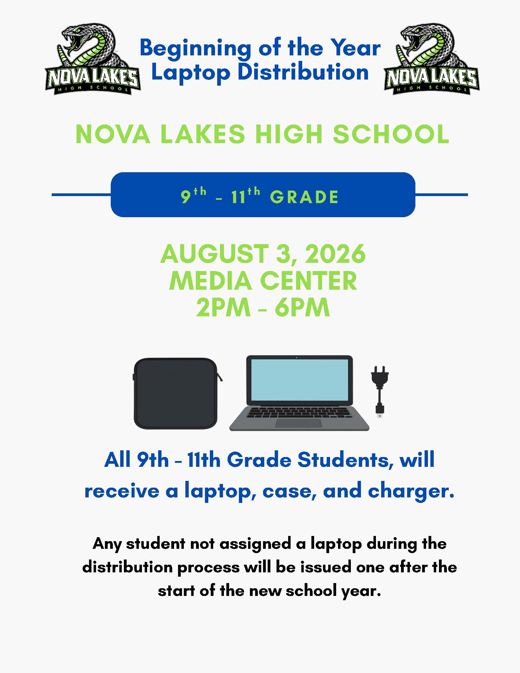 Student Laptop Distribution