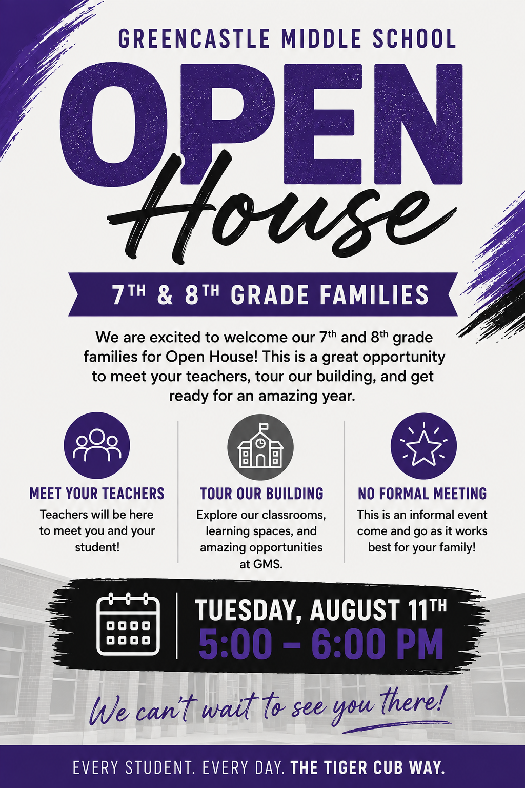 7th and 8th Grade Open House Night