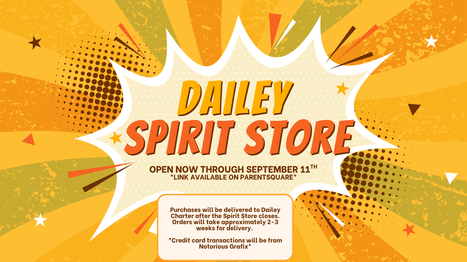 Dailey Spirit Store - Now Open through September 11th 