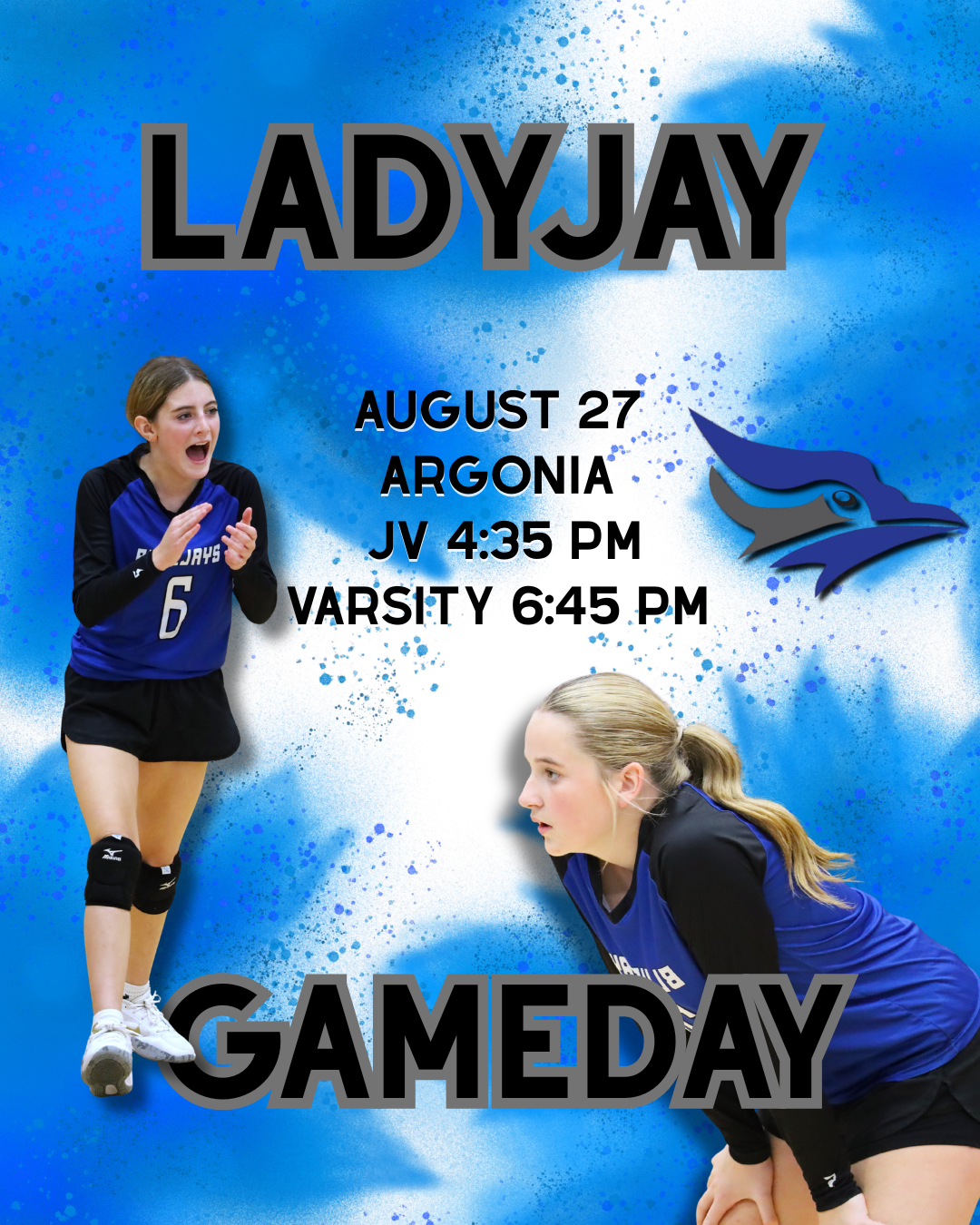 MS Volleyball @ Argonia Tomorrow!