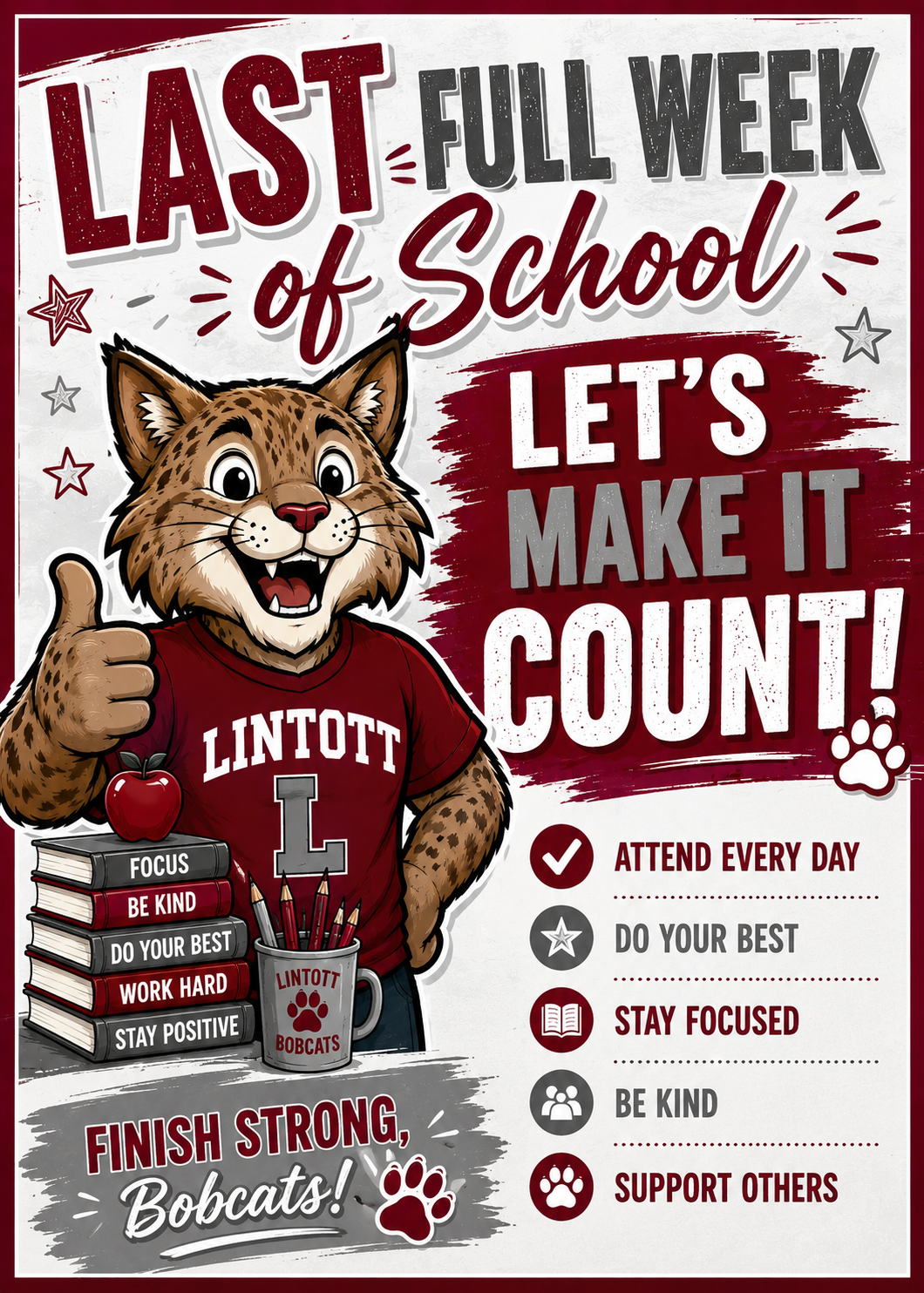 Let's Finish Strong!!