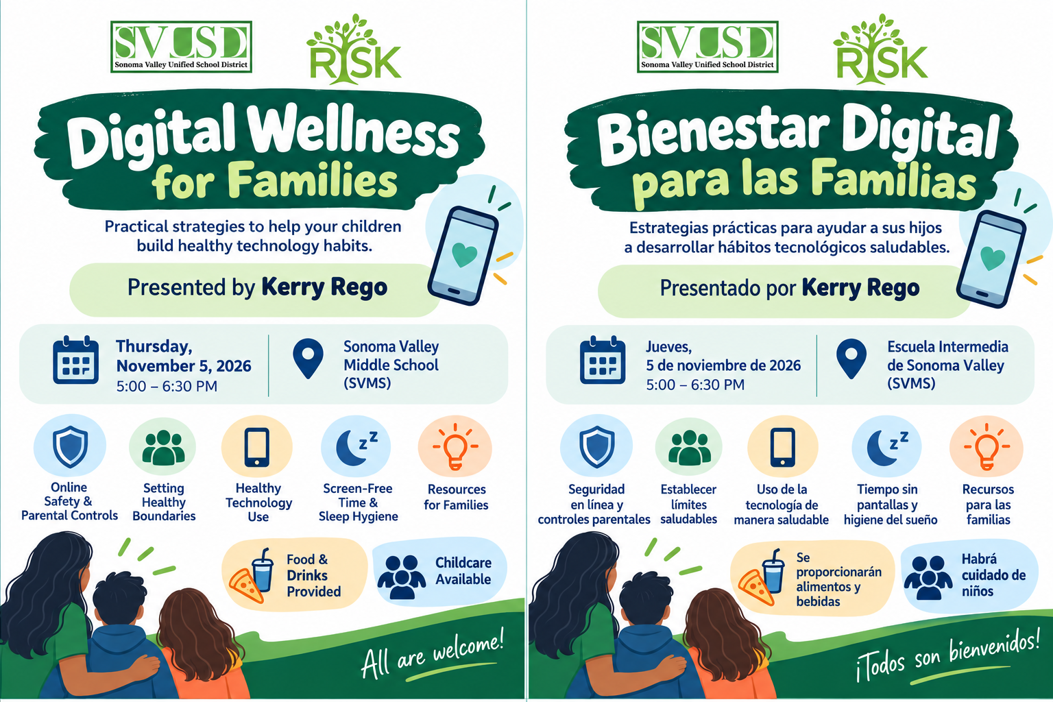 Save the Date! Digital Wellness Presentation – November 5th at SVMS